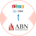 Zoho CRM to ABN Logo